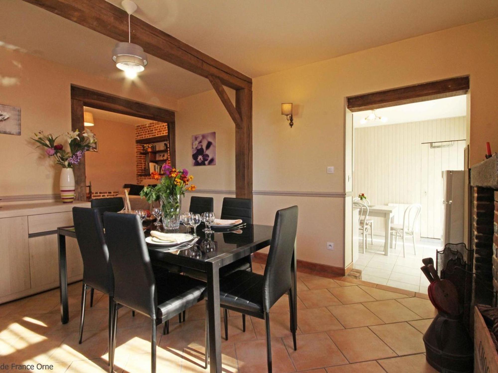 Maison De Charme Avec Grand Jardin, Proche Haras Du Pin, Animaux Acceptes, Ideale Pour Familles - Fr-1-497-5 Saint-Pierre-la-Riviere Exterior foto
